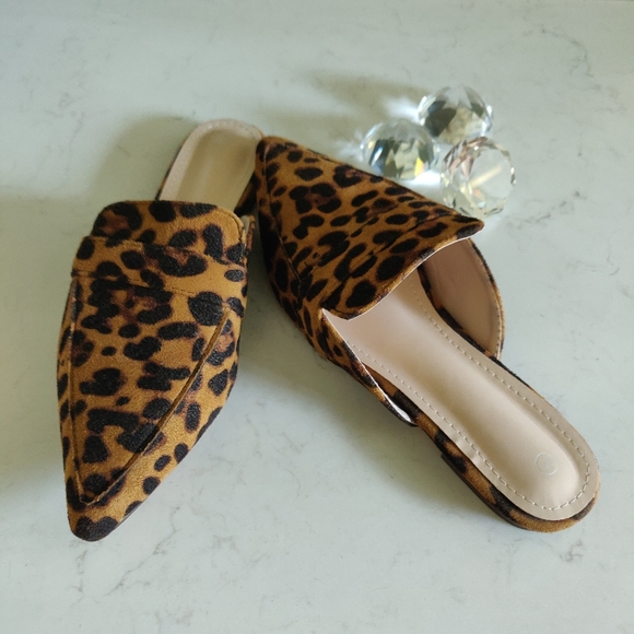 Leopard print mules - Picture 3 of 7